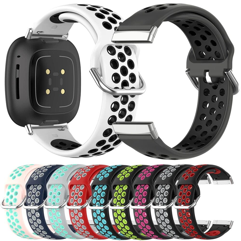 Replacement Silicone Sports Watch Strap Compatible with the Fitbit Sense & Versa 3 NZ