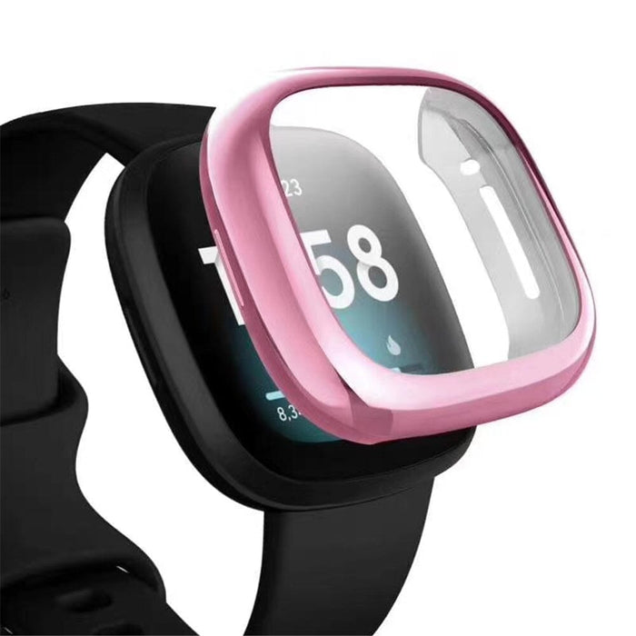 Clear Screen Protection Case Compatible with the Fitbit Versa 3 & Fitbit Sense NZ