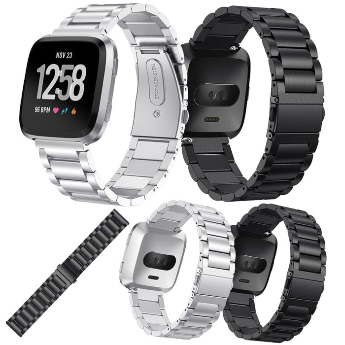 fitbit-versa-watch-straps-nz-metal-link-watch-bands-aus-black