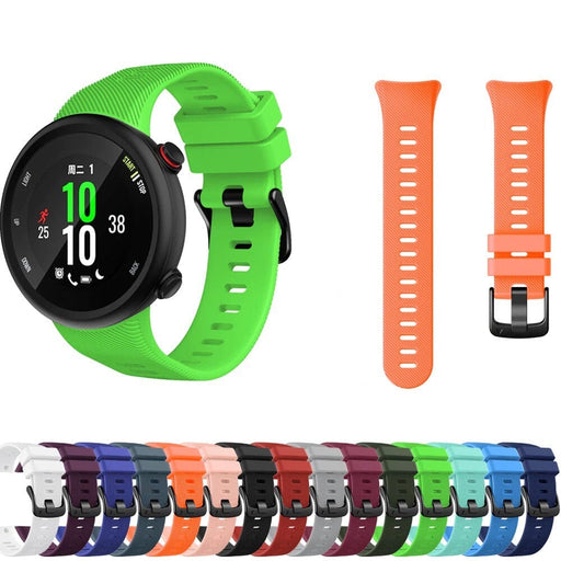 Replacement silicone watch straps compatible with the Garmin Swim 2 NZ