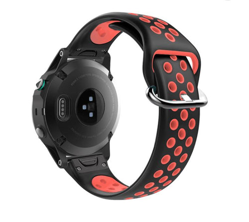 black-and-red-garmin-fenix-6-watch-straps-nz-silicone-sports-watch-bands-aus