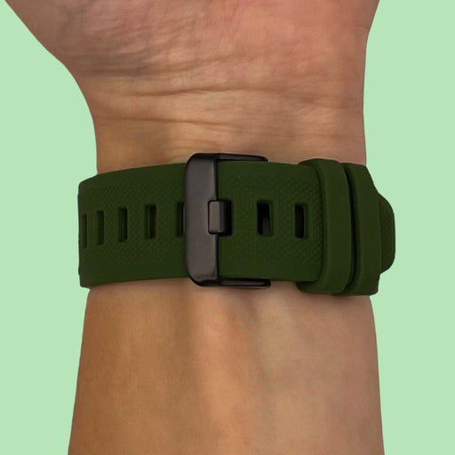 army-green-garmin-fenix-5-watch-straps-nz-silicone-watch-bands-aus