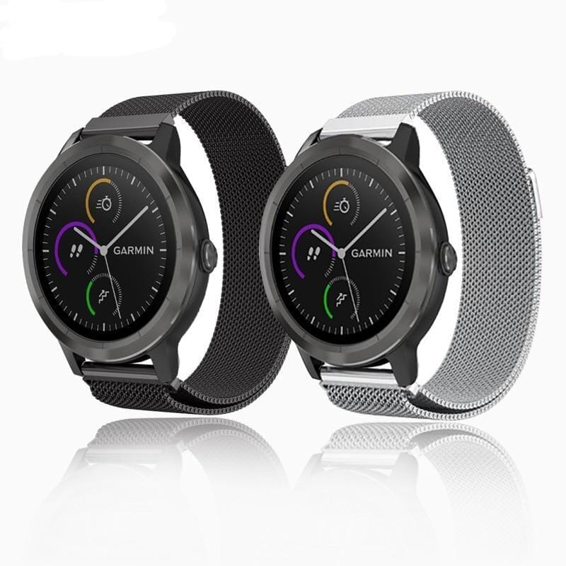 black-metal-garmin-18mm-range-watch-straps-nz-milanese-watch-bands-aus