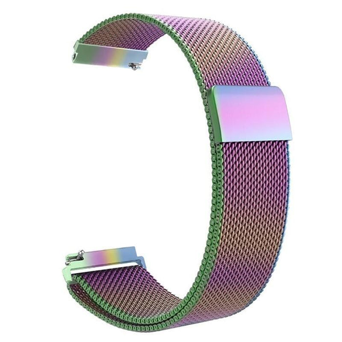 colourful-metal-garmin-vivomove-hr-hr-sports-watch-straps-nz-milanese-watch-bands-aus