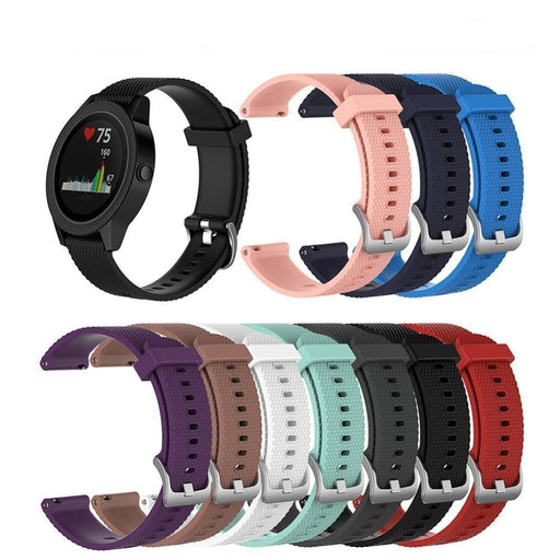 black-huawei-honor-s1-watch-straps-nz-silicone-watch-bands-aus