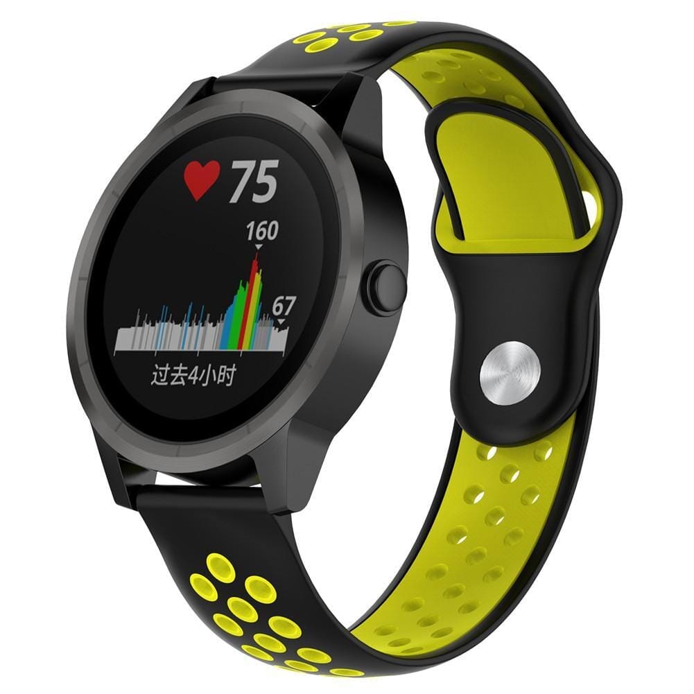 black-yellow-samsung-galaxy-watch-4-(40-44mm)-watch-straps-nz-silicone-sports-watch-bands-aus-804105