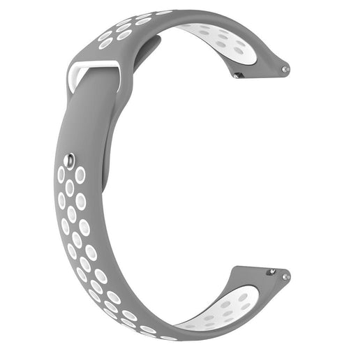 grey-white-ticwatch-e3-watch-straps-nz-silicone-sports-watch-bands-aus