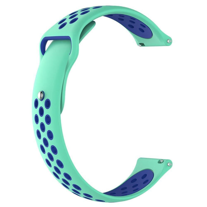 teal-blue-samsung-galaxy-watch-4-(40-44mm)-watch-straps-nz-silicone-sports-watch-bands-aus