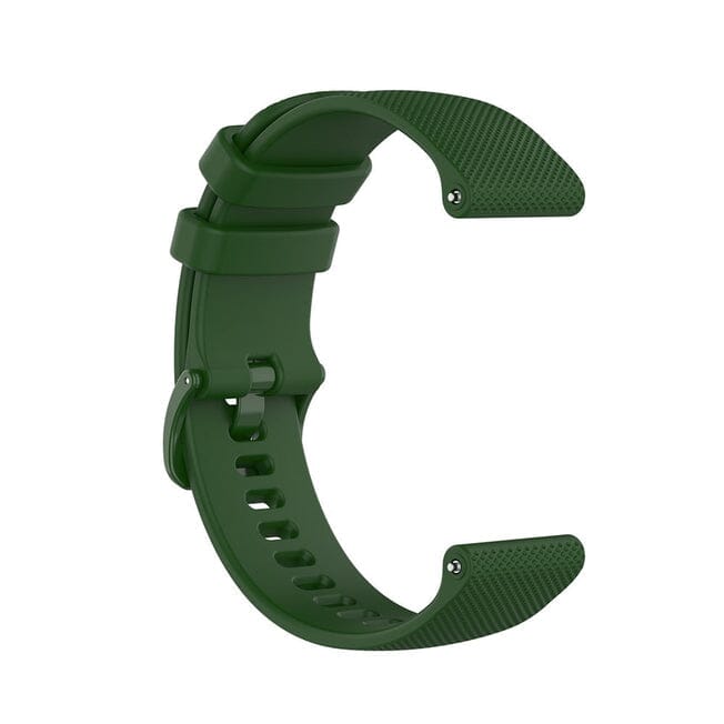 army-green-asus-zenwatch-2-(1.45")-watch-straps-nz-silicone-watch-bands-aus