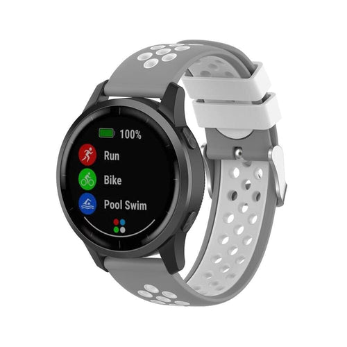grey-white-samsung-galaxy-watch-3-(45mm)-watch-straps-nz-silicone-sports-watch-bands-aus