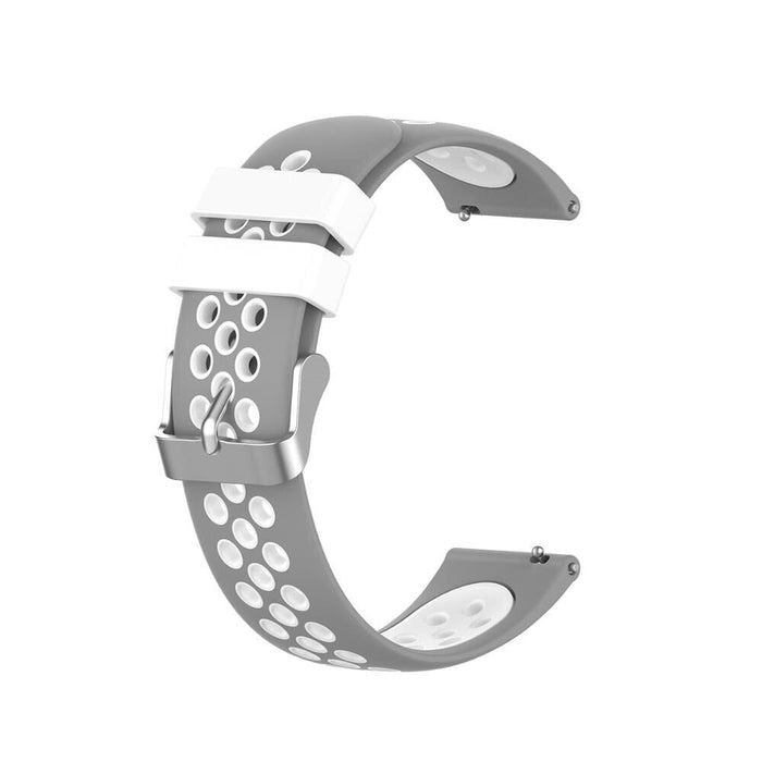grey-white-ticwatch-s-s2-watch-straps-nz-silicone-sports-watch-bands-aus