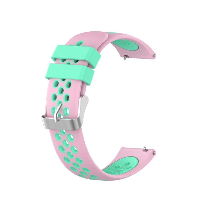 pink-green-polar-22mm-range-watch-straps-nz-silicone-sports-watch-bands-aus