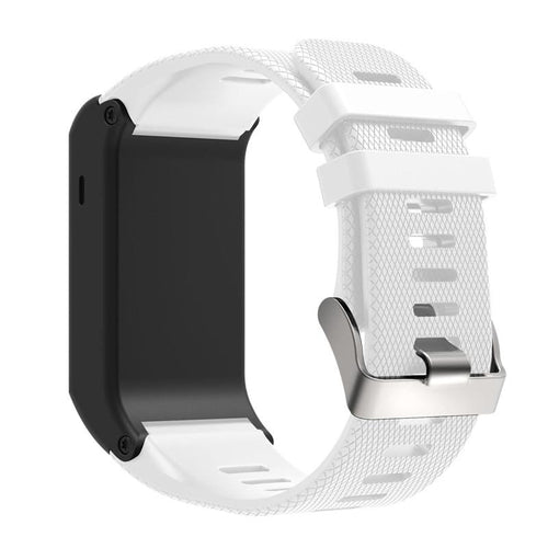 Black Silicone Watch Straps Compatible with the Vivoactive HR NZ