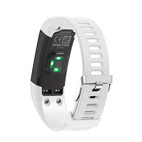 Black Replacement Silicone Watch Strap Compatible with the Garmin Vivosmart HR+ NZ