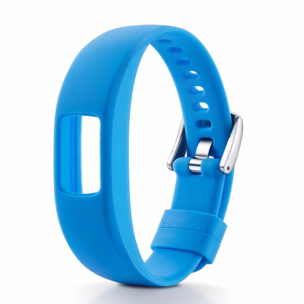 Black Swirl Replacement Silicone Watch Straps Compatible with the Garmin Vivofit 4 NZ
