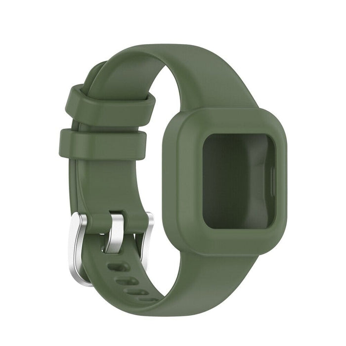 Orange Silicone Watch Straps Compatible with the Garmin Vivofit JR3 NZ