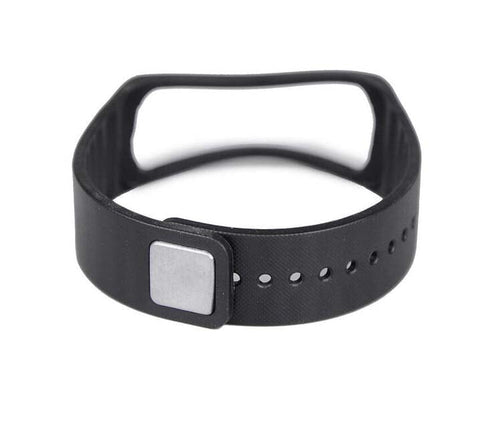 Blue Grey Replacement Silicone Watch Straps compatible with the Samsung GearFit NZ