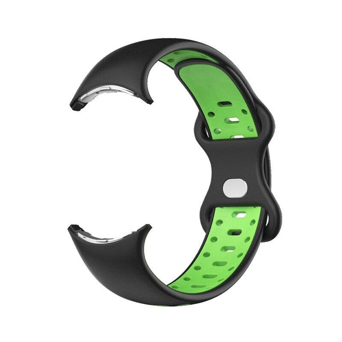 google-pixel-watch-2-straps-nz-bands-aus-black-green