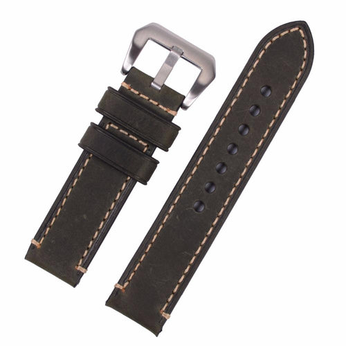 green-silver-buckle-huawei-watch-2-pro-watch-straps-nz-retro-leather-watch-bands-aus