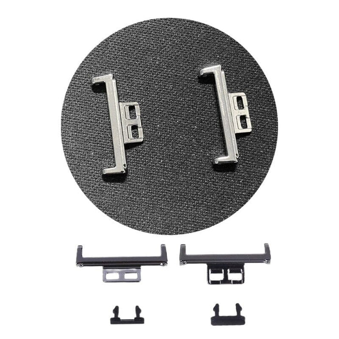 Silver 20mm Watch Strap Connectors compatible with the Huawei Watch Fit NZ