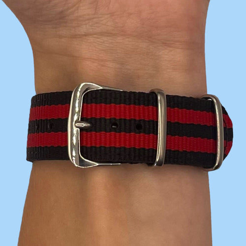 navy-blue-red-garmin-tactix-bravo,-charlie-delta-watch-straps-nz-nato-nylon-watch-bands-aus
