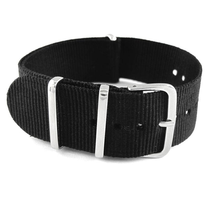 Black-one-piece-nato-nylon-watch-straps-nz-watch-bands-aus