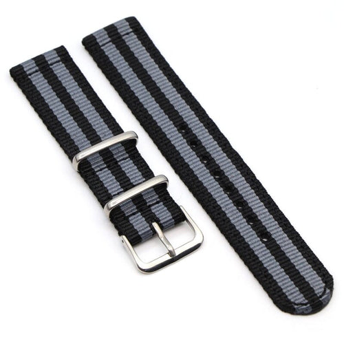 black-grey-huawei-watch-2-classic-watch-straps-nz-nato-nylon-watch-bands-aus