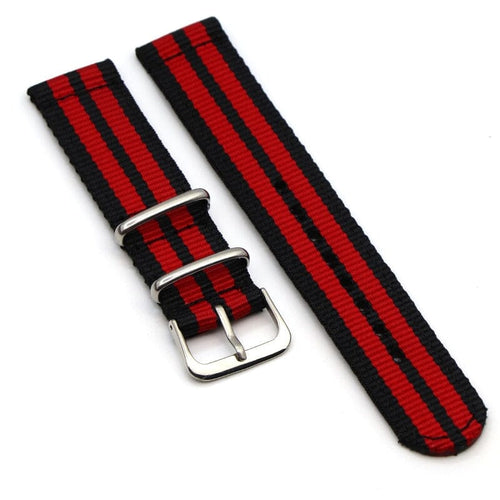 black-red-xiaomi-amazfit-bip-watch-straps-nz-nato-nylon-watch-bands-aus