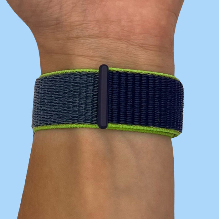 lime-garmin-instinct-2-watch-straps-nz-nylon-sports-loop-watch-bands-aus