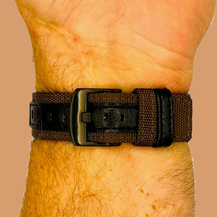 brown-xiaomi-amazfit-bip-watch-straps-nz-nylon-and-leather-watch-bands-aus