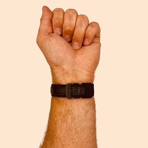 black-fitbit-versa-4-watch-straps-nz-nylon-and-leather-watch-bands-aus