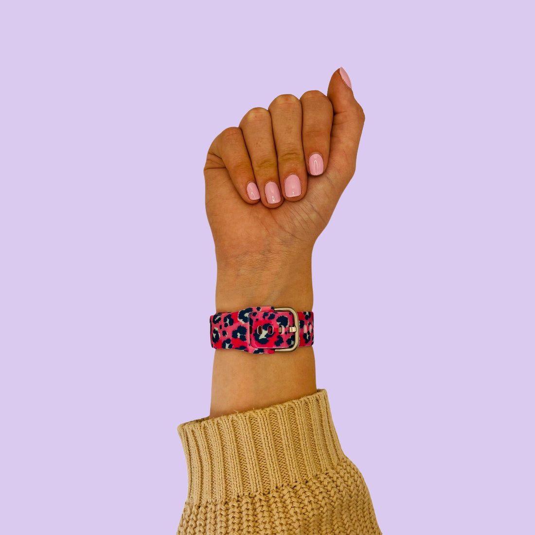 garmin-vivoactive-3-watch-straps-nz-pattern-watch-bands-aus-pink-leopard-804412