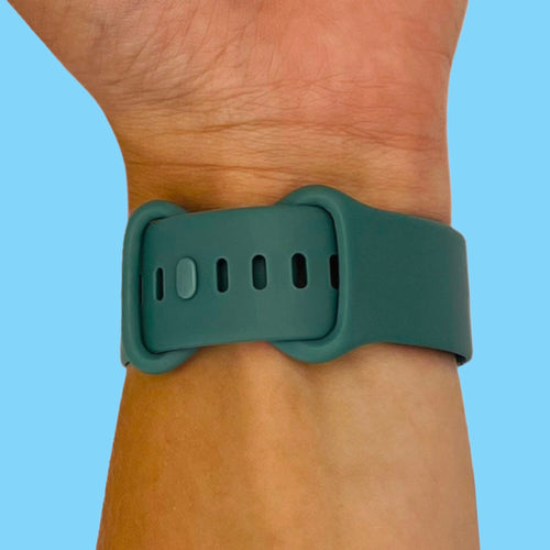 fitbit-sense-watch-straps-nz-versa-3-silicone-watch-bands-aus-green