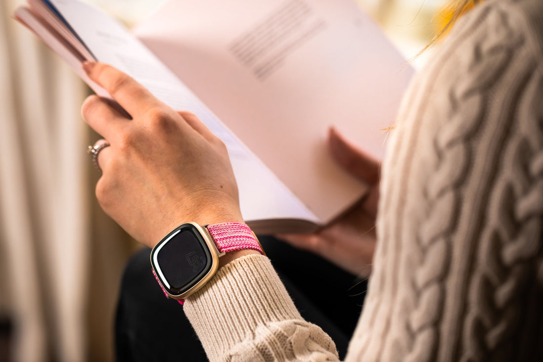 pink-fitbit-charge-6-watch-straps-nz-canvas-watch-bands-aus