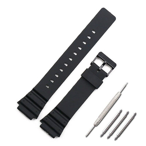Silicone Watch Straps Compatible with the Casio W & MRW Ranges NZ