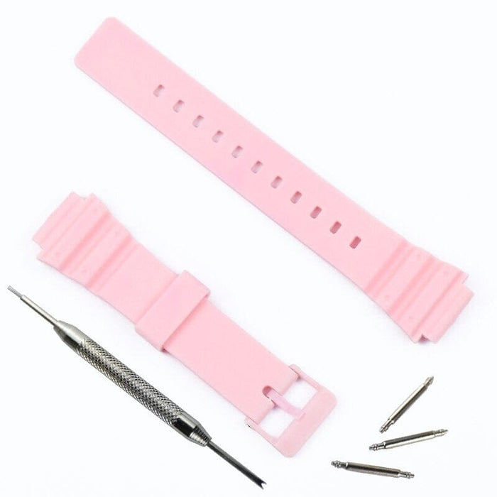 Silicone Watch Straps Compatible with the Casio W & MRW Ranges NZ