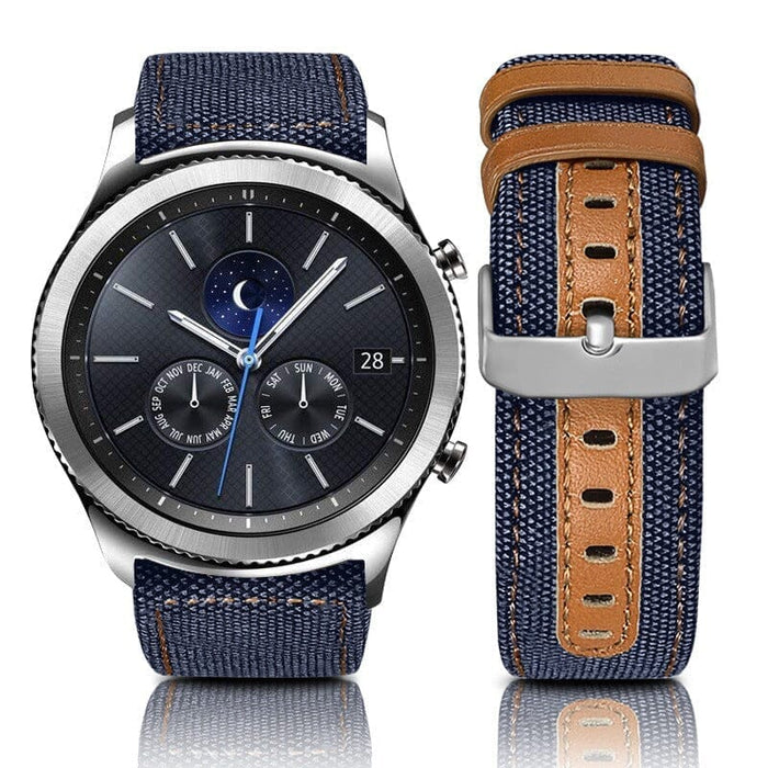 dark-blue-samsung-galaxy-watch-6-(44mm)-watch-straps-nz-denim-watch-bands-aus
