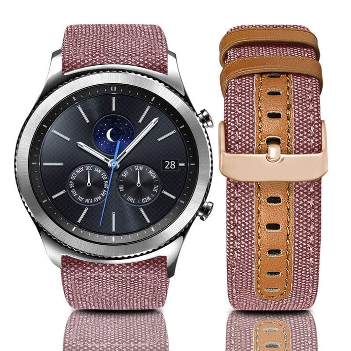 pink-garmin-quickfit-20mm-watch-straps-nz-denim-watch-bands-aus