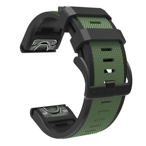 army-green-garmin-quatix-5-watch-straps-nz-dual-colour-sports-watch-bands-aus