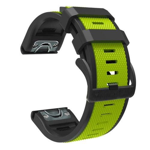 lime-green-garmin-epix-(gen-2)-watch-straps-nz-dual-colour-sports-watch-bands-aus
