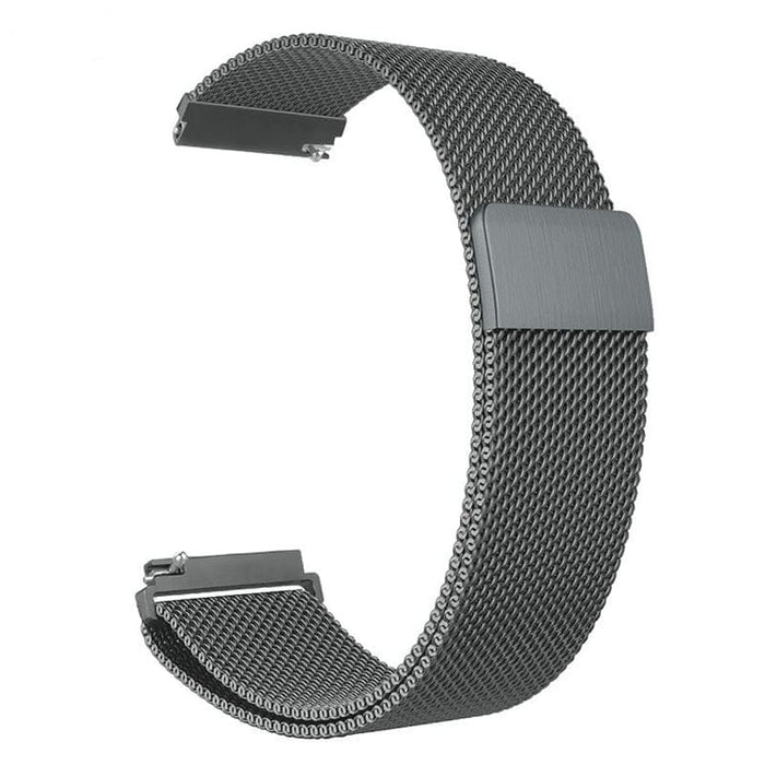 charcoal-metal-oppo-watch-3-pro-watch-straps-nz-milanese-watch-bands-aus