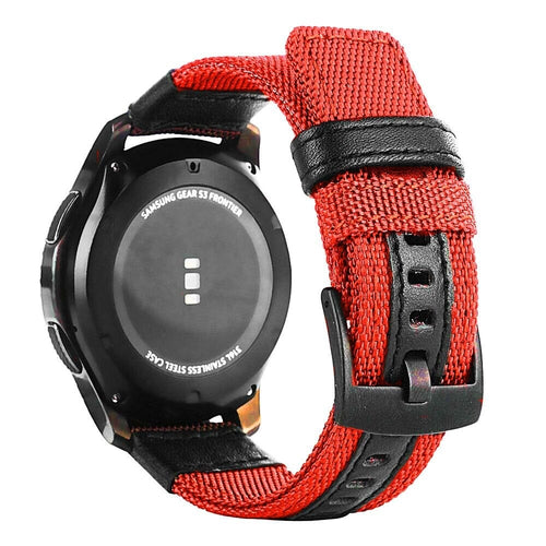 orange-huawei-honor-s1-watch-straps-nz-nylon-and-leather-watch-bands-aus