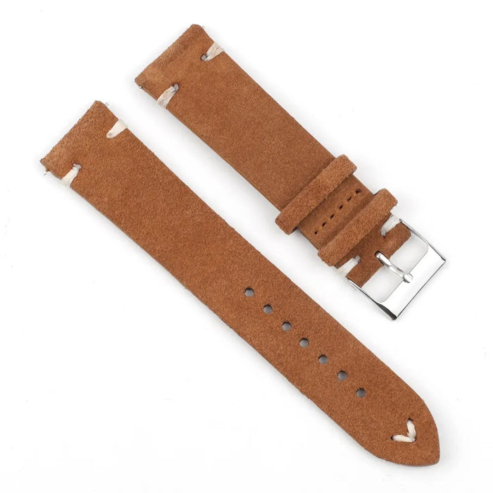 brown-white-samsung-galaxy-watch-4-(40-44mm)-watch-straps-nz-suede-watch-bands-aus