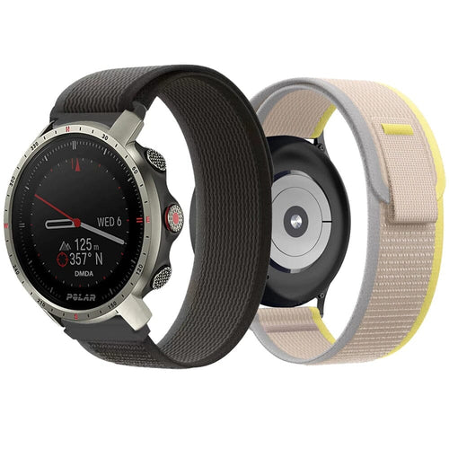 black-grey-orange-garmin-vivoactive-4s-watch-straps-nz-leather-band-keepers-watch-bands-aus