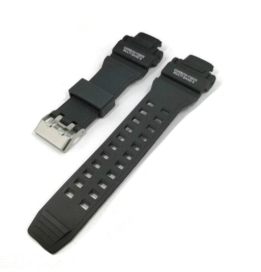 Black Silicone Watch Straps Compatible with the Casio MB-6 Mudband 6 NZ