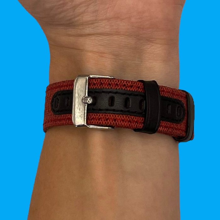 red-garmin-forerunner-955-watch-straps-nz-denim-watch-bands-aus