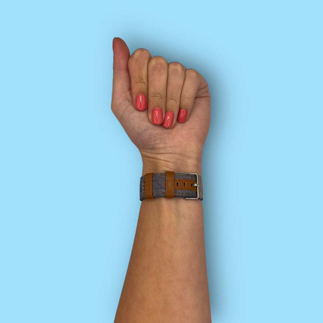 light-blue-samsung-galaxy-watch-4-(40-44mm)-watch-straps-nz-denim-watch-bands-aus-996101