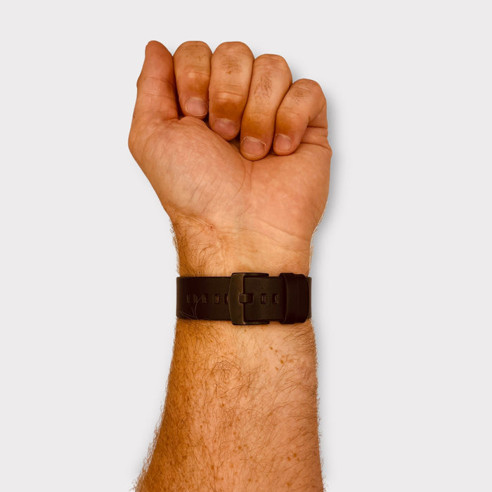 black-black-buckle-garmin-quatix-5-watch-straps-nz-leather-watch-bands-aus
