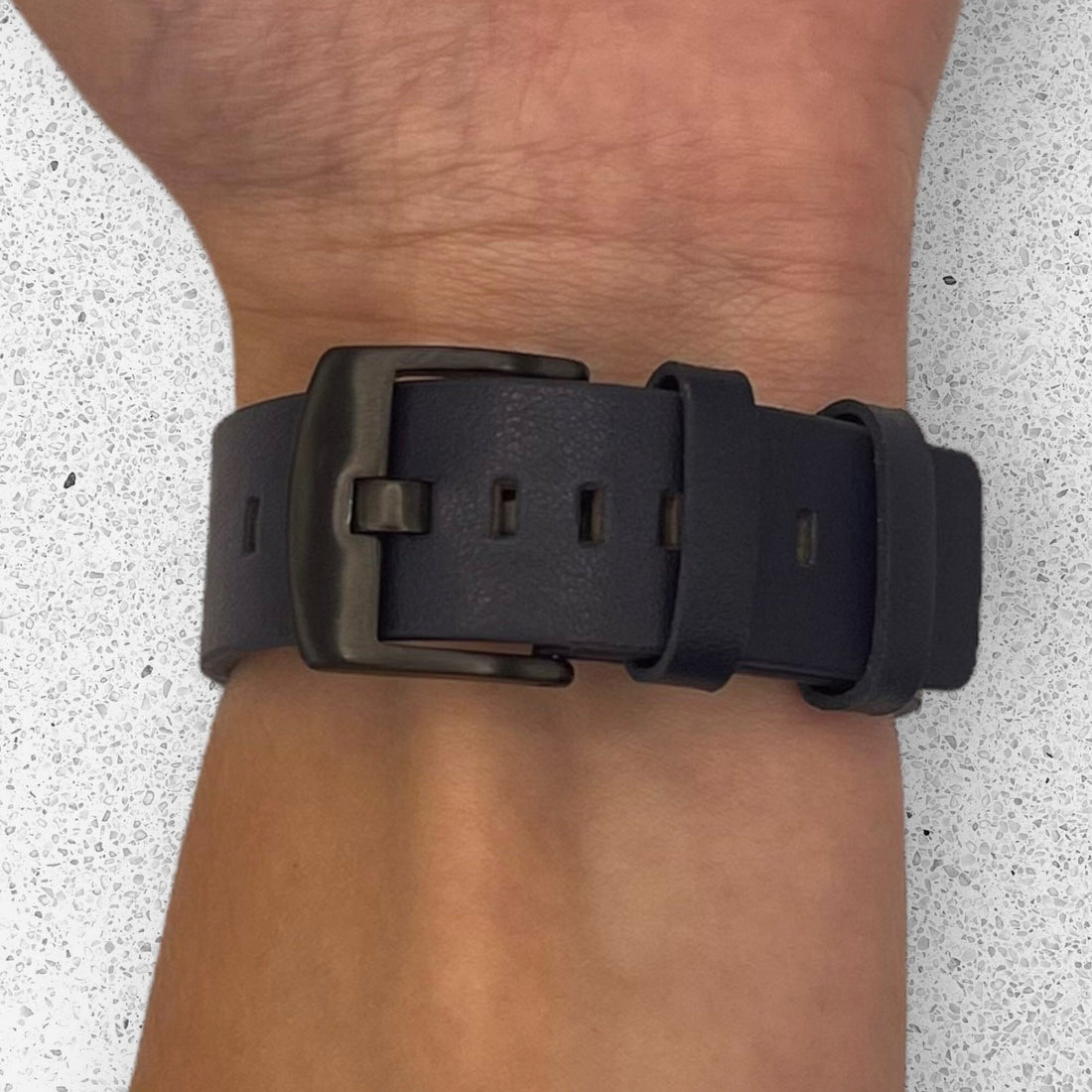blue-black-buckle-samsung-galaxy-watch-6-(40mm)-watch-straps-nz-leather-watch-bands-aus
