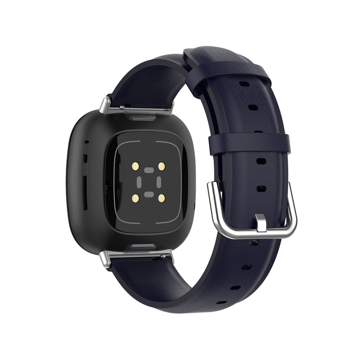 fitbit-sense-watch-straps-nz-versa-3-leather-watch-bands-aus-navy-blue